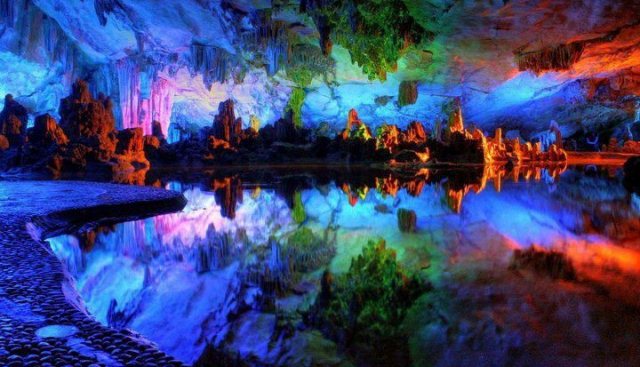 6. Illuminated Caves